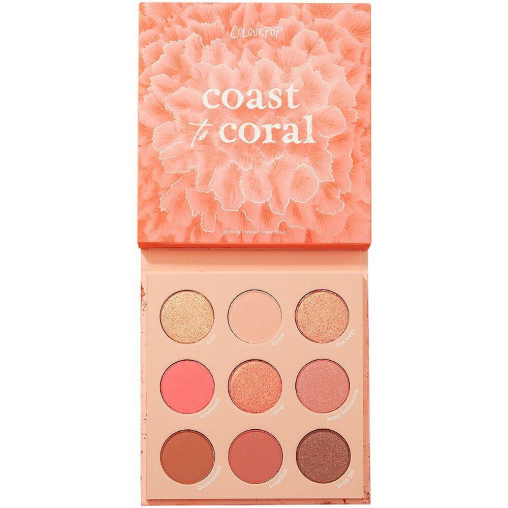 6 FOR $25 CLOSET SALE ColourPop Coast to Coral Eyeshadow Palette